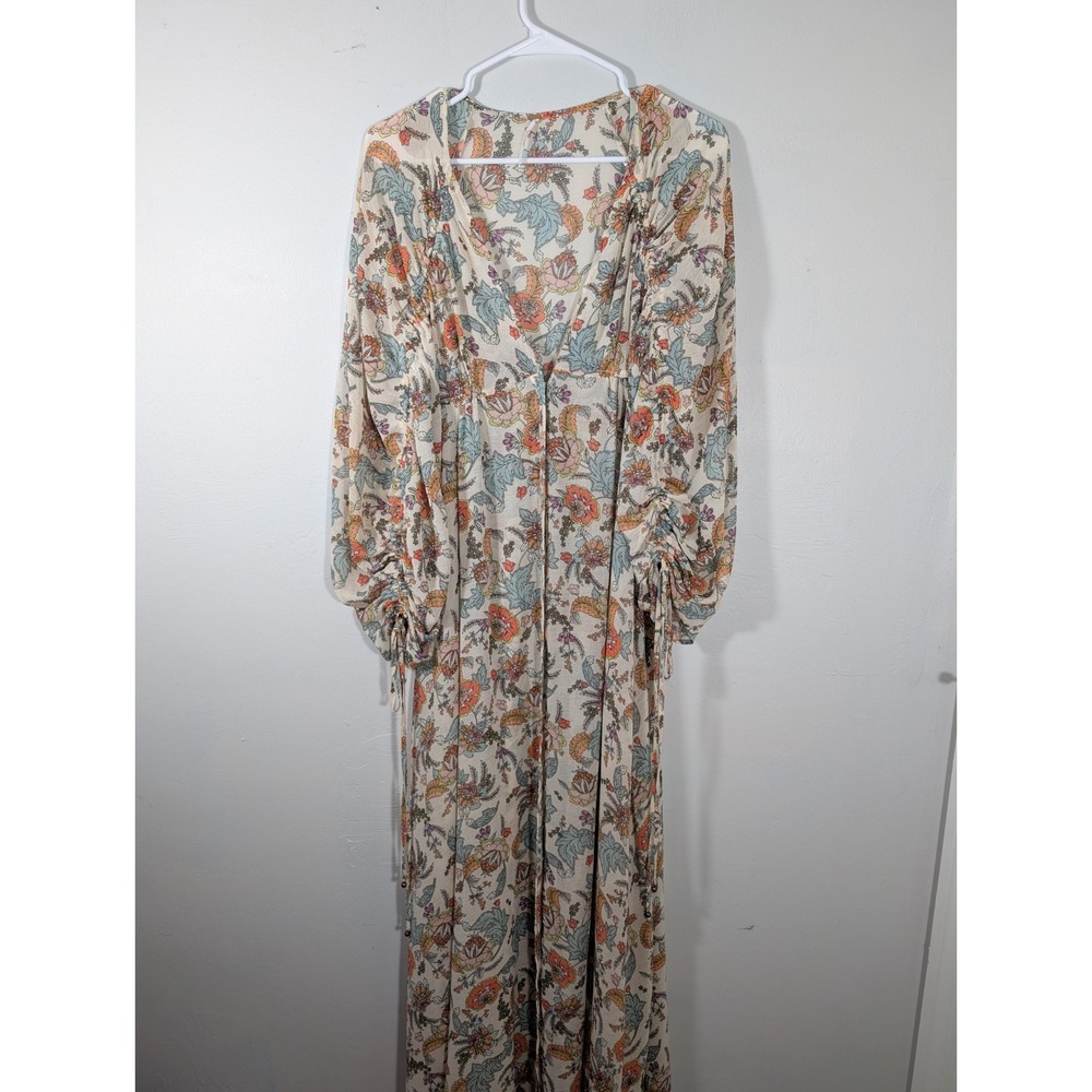 Free People Earthfolk Maxi Dress Sz XS